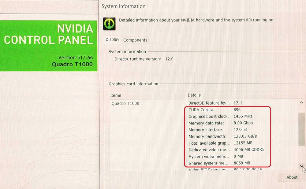 NVIDIA Quadro T1000 4GB DDR5/Intel Core i7-9400H/16GB RAM/256GB SSD NVMe/15.6 Full HD IPS/Lenovo ThinkPad P53 лаптоп WorkStation работна станция