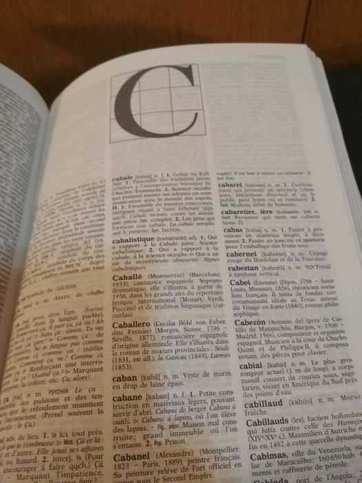 Френски речник Dictionnare de notre temps 1992