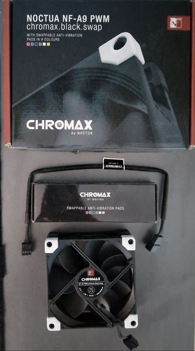 Ventilator Noctua NF-A9 chromax black swap