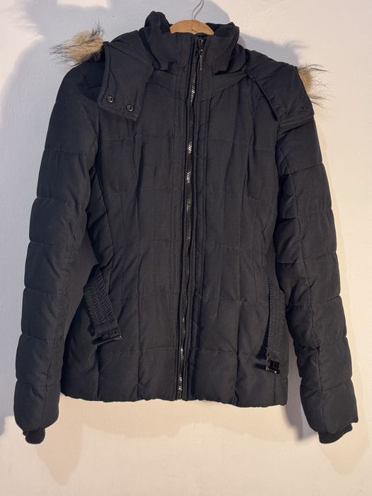 Geaca scurtă, groasă, de iarnă, cu glugă, Lee Cooper, XS