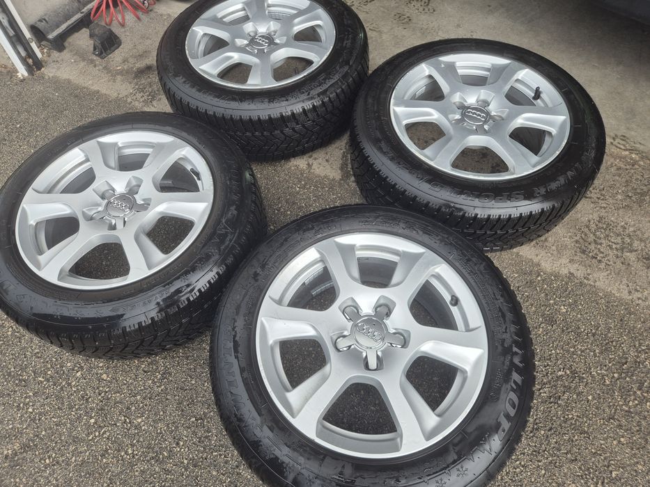 5х112/16 с гуми Ауди А3 А4 Q3 Q5 5x112/16 Audi VW Skoda Seat
