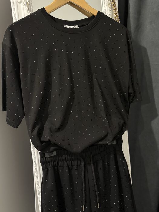 Дамски черни компректи 2 бр с/м