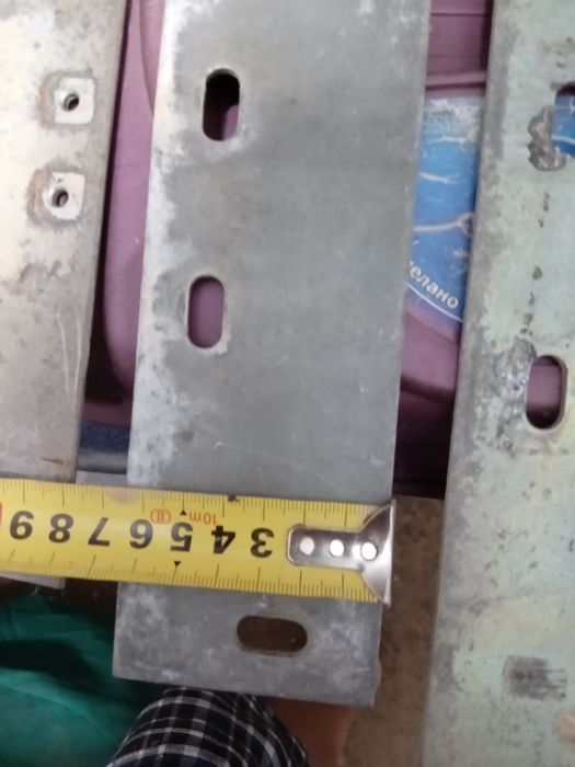 Пластина ,болт гайка