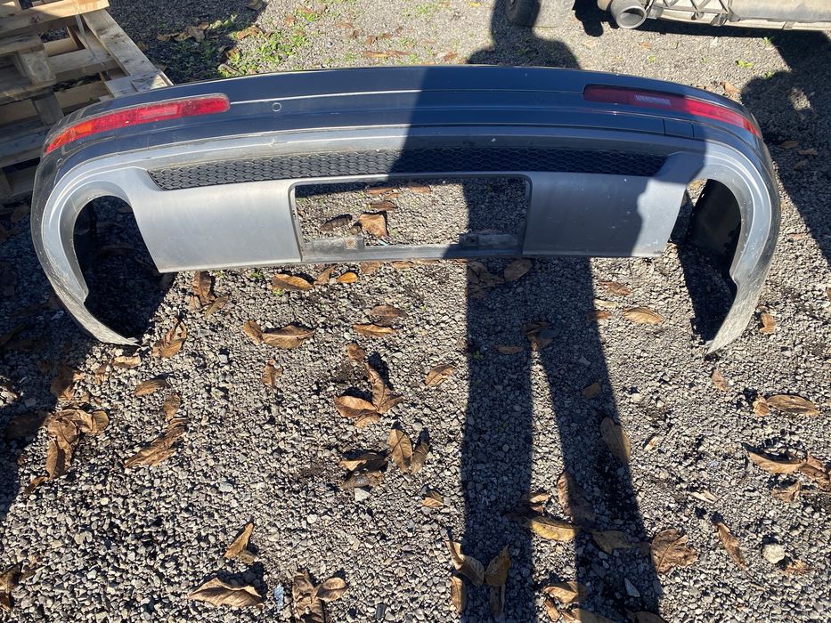 задна броня ауди кю7 с лайн фейслифт q7 facelift s line