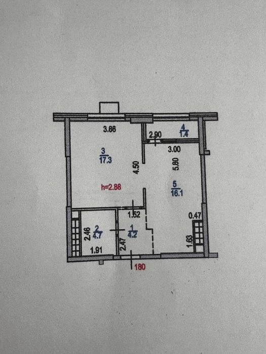 Сдам однокомнатную квартиру