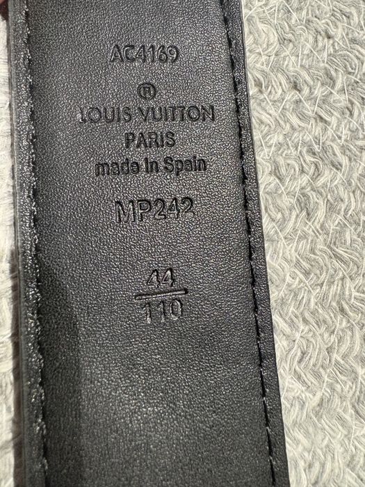 Curea Louis Vuitton negru gold