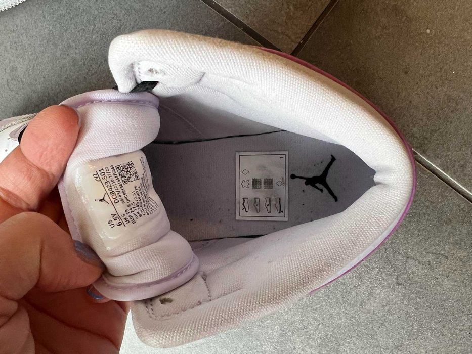 Дамски маратонки Nike Air Jordan 39 размер 24.5 цм стелка бяло лилаво