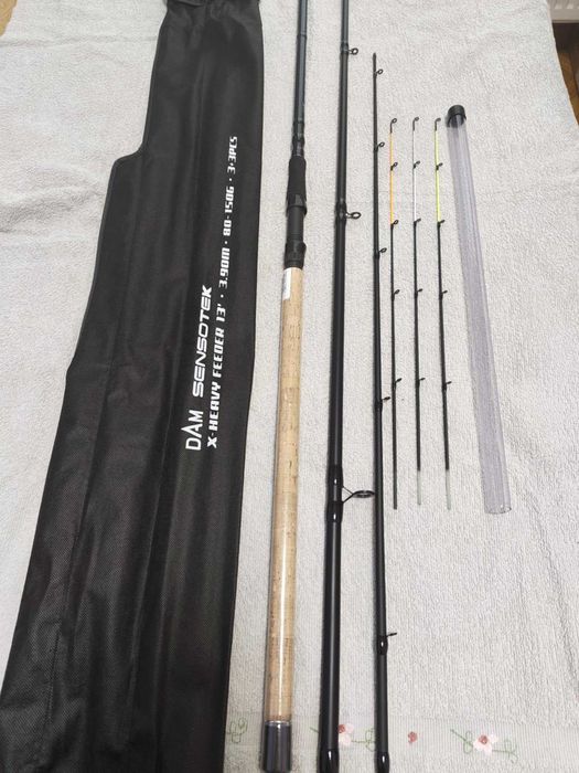 Vand 2 Lansete Dam Sensotek X-Heavy Feeder 3.90 m, 80-150 gr