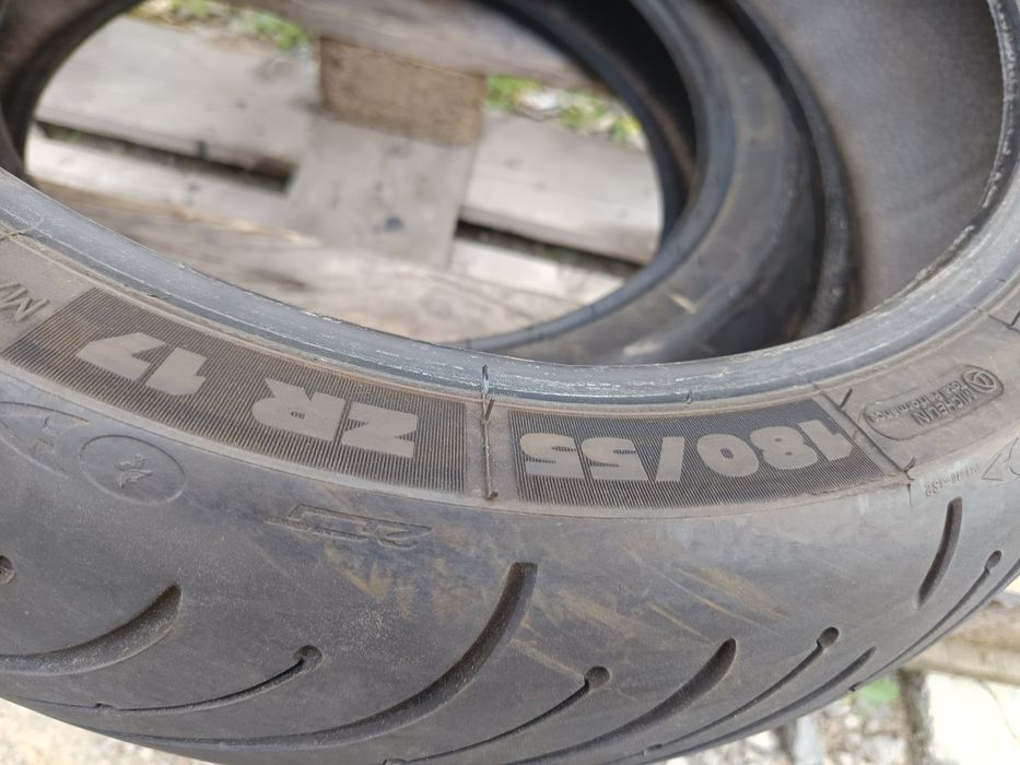 Мото гума 180 55 ZR 17 MICHELIN  Дот 2914