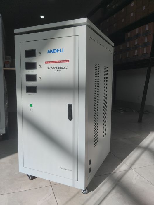 Stabilizator стабилизатор stipilzatr Andeli SVC 30-kva 190v-430v