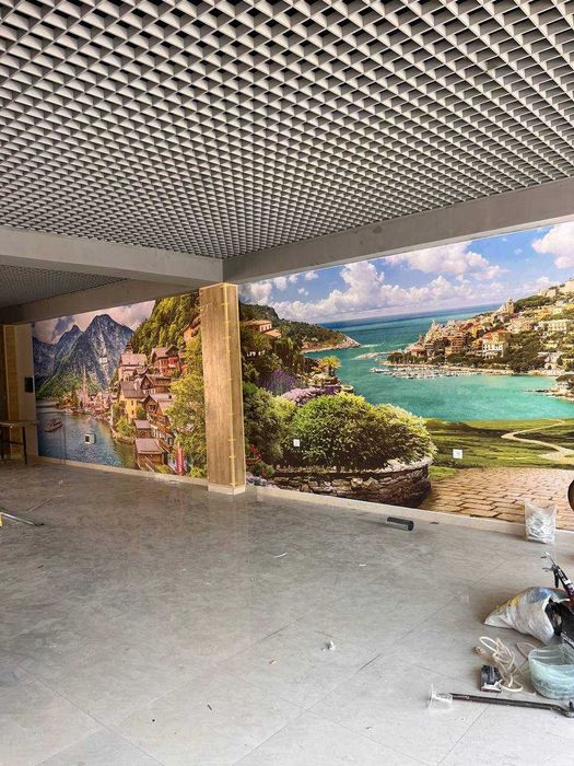 грилято потолок от Nanolit грильято армстронг реечний (7)