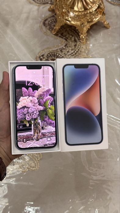 Iphone 14 blue ideal holati