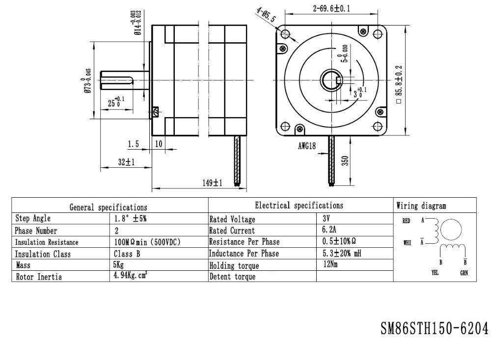 Стъпкови Мотори с две оси - NEMA 17, 23, 34