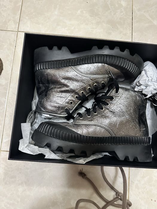 Боти от естествена кожа Karl Lagerfeld