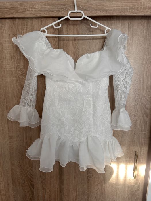 Официална бяла рокля ASOS