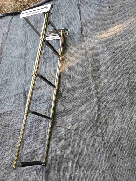 Стълба за яхта/лодка, 3 или 4 стъпала, неръждаема стомана