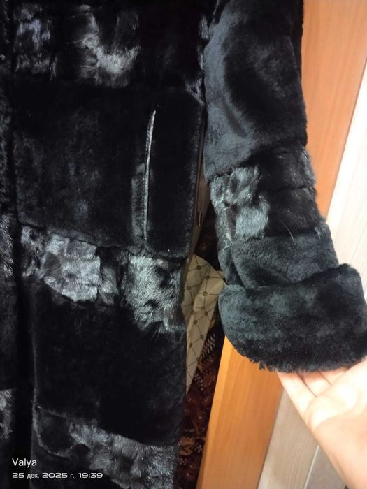 Шуба мутоновая женская