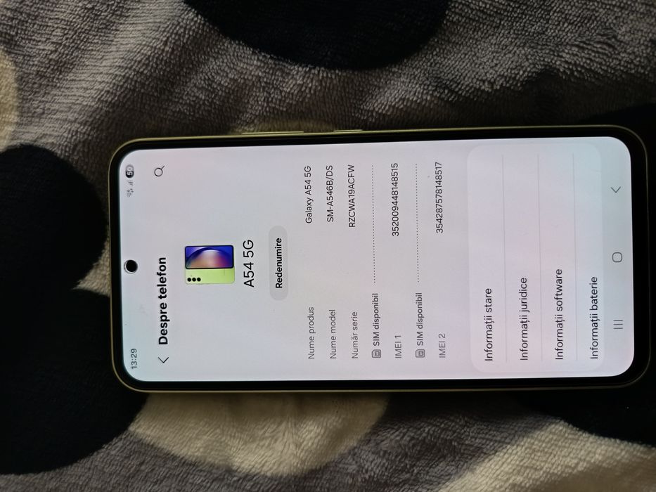 Samsung A54 Lime