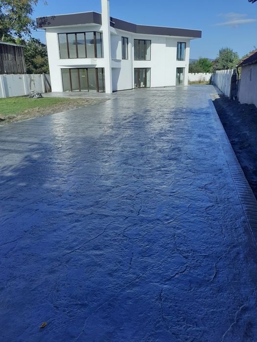 Beton Amprentat, Beton elicopterizat,100 lei/mp (fără beton și plasă)