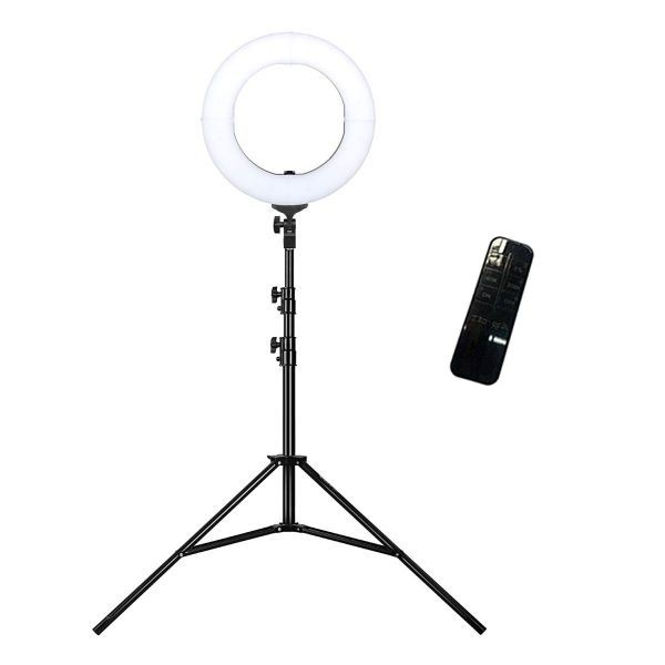 Lampa circulara Ring Light cu TELECOMANDA + 512 LED,45cm,55w RL18T