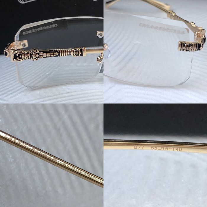 Очила за компютър Диоптрични рамки прозрачни слънчеви chrome hearts