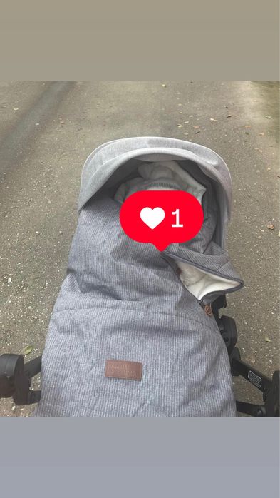 căruț Coccolle Saliera 3 în 1 + scoică auto Joie i-Snug 2