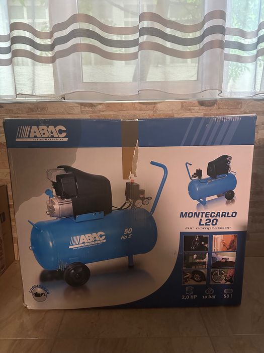 Compresor Aer Abac 50 litri Monte Carlo 10 Bar