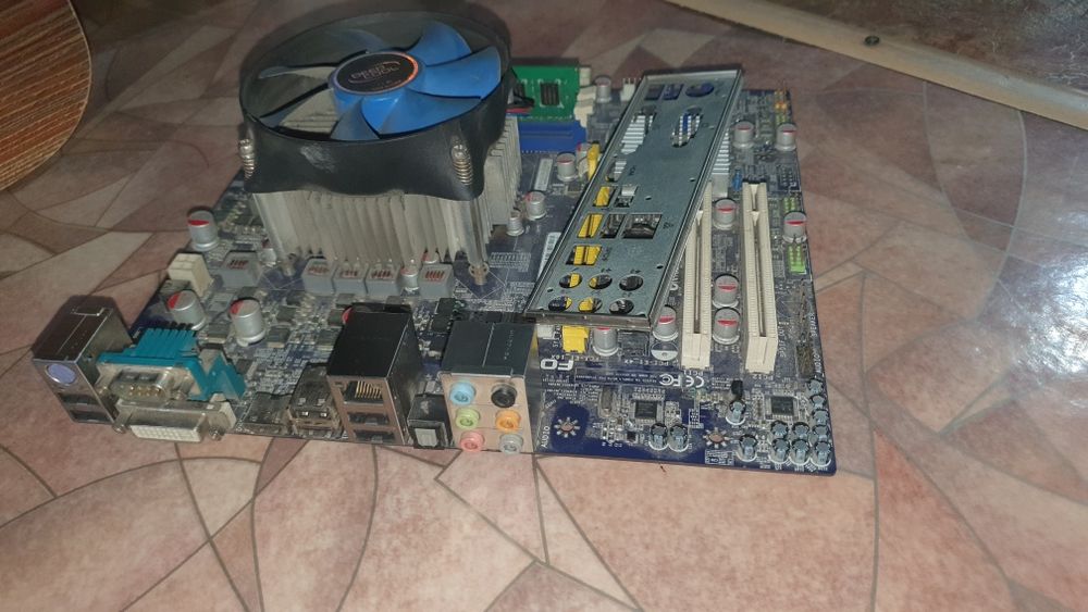 Мат.плата + Проц + Память