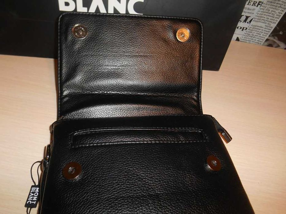 Mont Blanc Geantă pentru bărbați piele