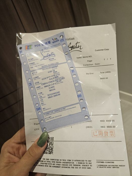 Christian Louboutin 38 номер класическите токчета 12см