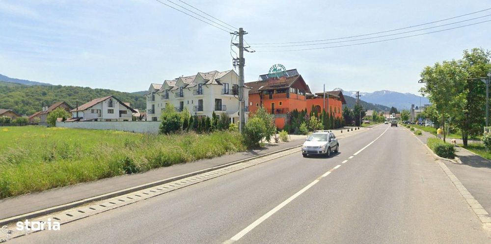 Teren  pentru casa cu panorama spre munti si Cetatea Rasnovului