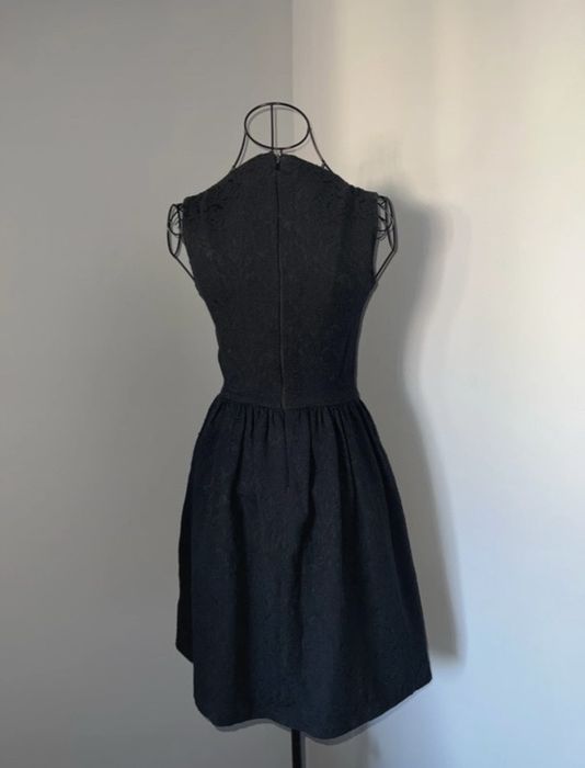 Rochie Zara neagră din bumbac, stare foarte bună
