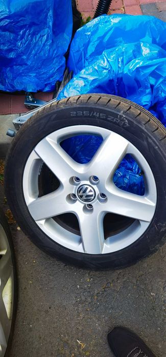 4 Jante vw 17', 5x 112. Doar jantele, fără cauciucuri