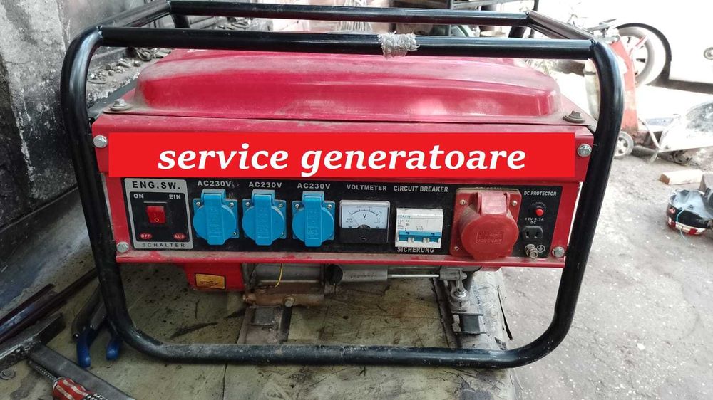Reparații și service generatoare de curent (bobinaj, piese, mecanică)