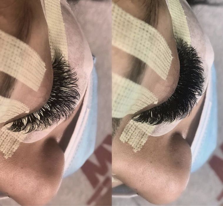 Наращивание ресниц , ламинирование бровей