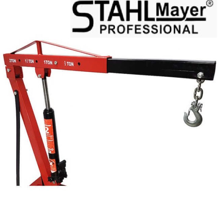 Худравличен кран за двигатели тип жираф 2Т