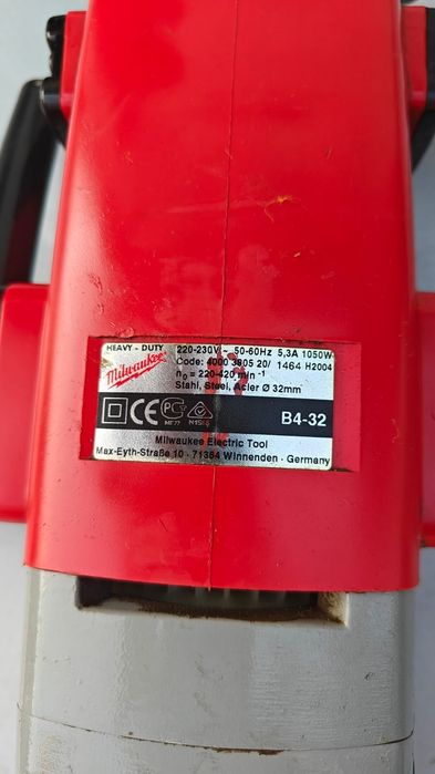 Milwaukee b4-32 mașină de găurit rotativă cu mâner transversal