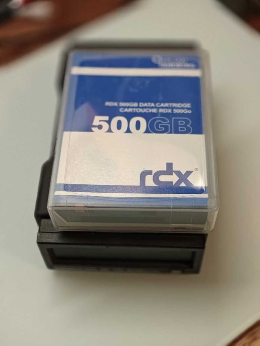 Tandberg QUIKSTOR RXD1000E si cartus de 500GB
