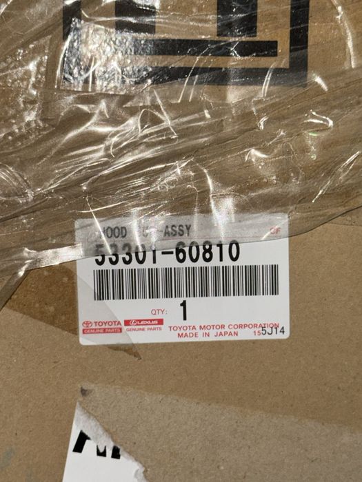 Капот на Toyota Prado 250