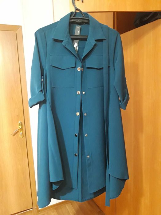 Платье-рубашка, р-р 38 (Польша)