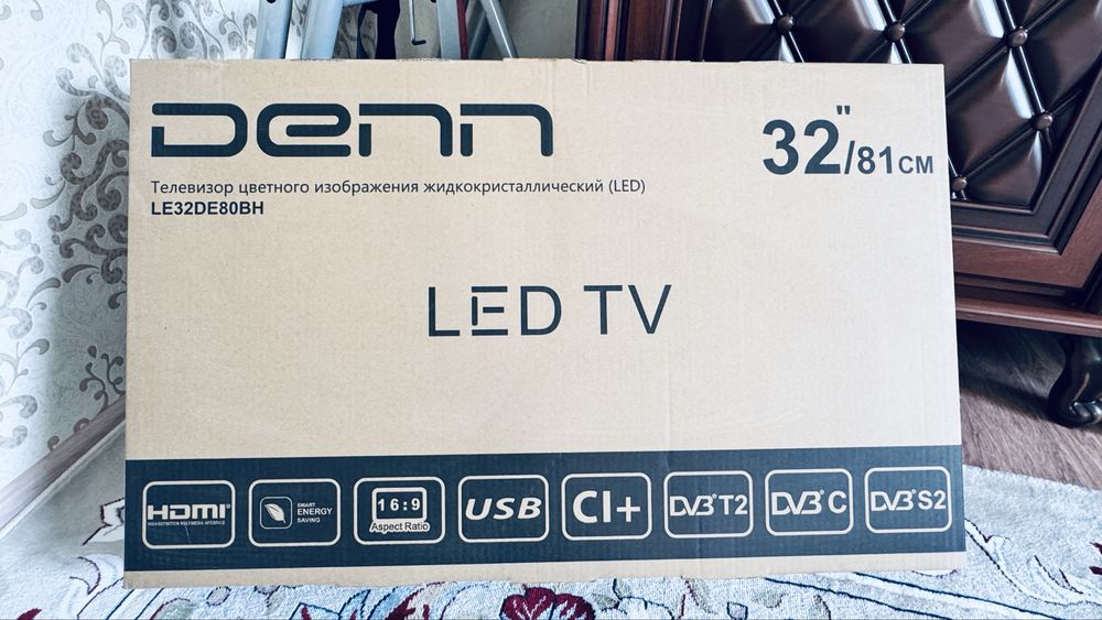 Телевизор DENN продам абсолютно новый не использованный