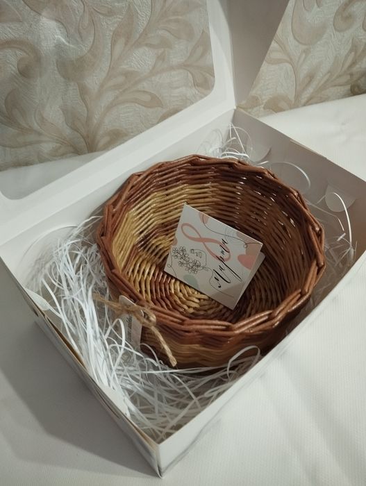 Корзина ручной работы