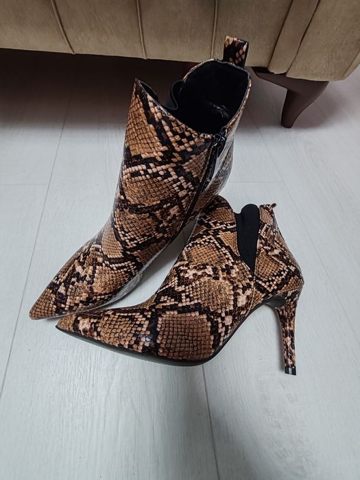Botine Bellucci Leopard noi