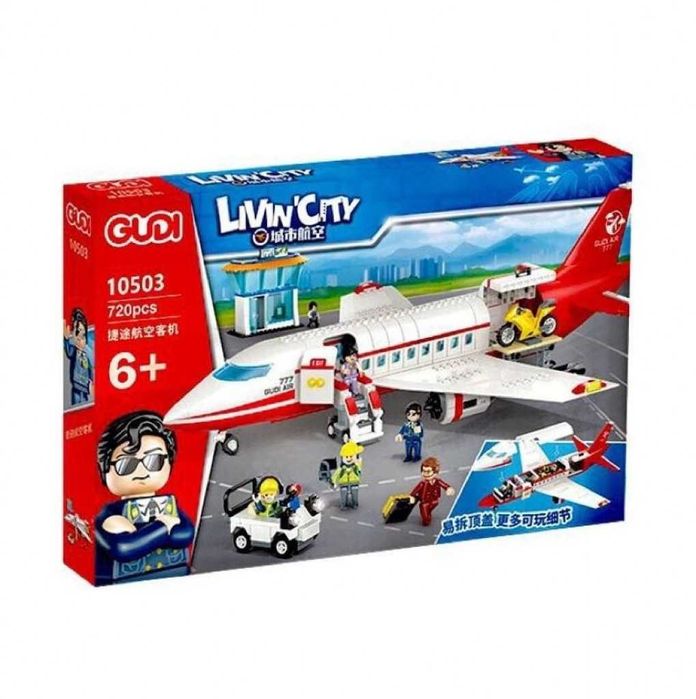 Конструктор/ЛЕГО самолет - летище 720 части