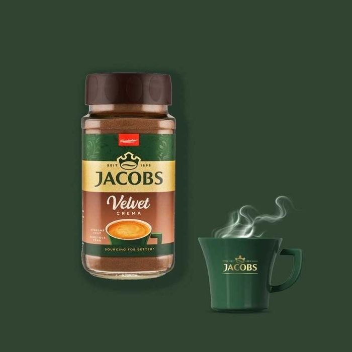 Cafea solubila, Jacobs Velvet Crema, 200g