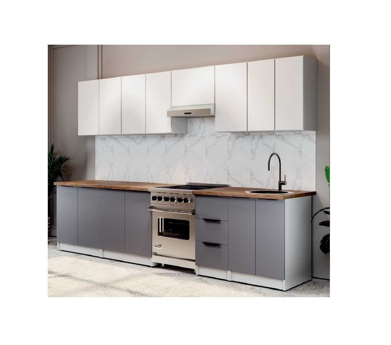 Акция! Кухонный гарнитур Simple, 320x210х60см от АЗИЯ СКЛАД А247728