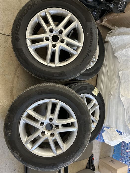 Гуми с джанти WV Touareg 255/60/17 и зимни гуми 255/55/18