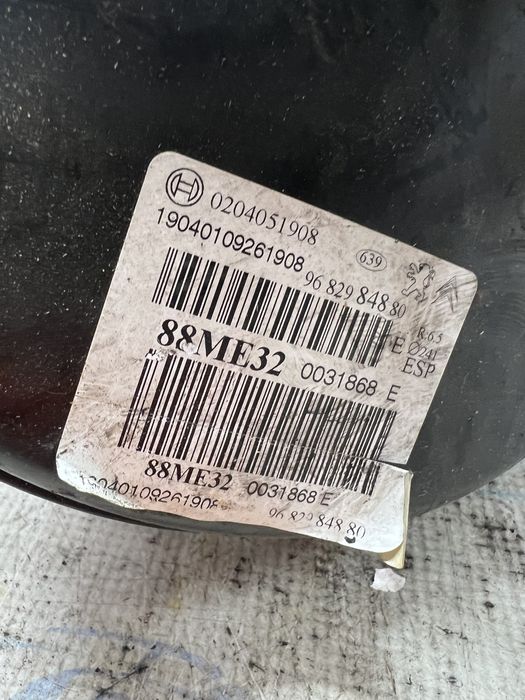 tulumba servofrana citroen c3 2010