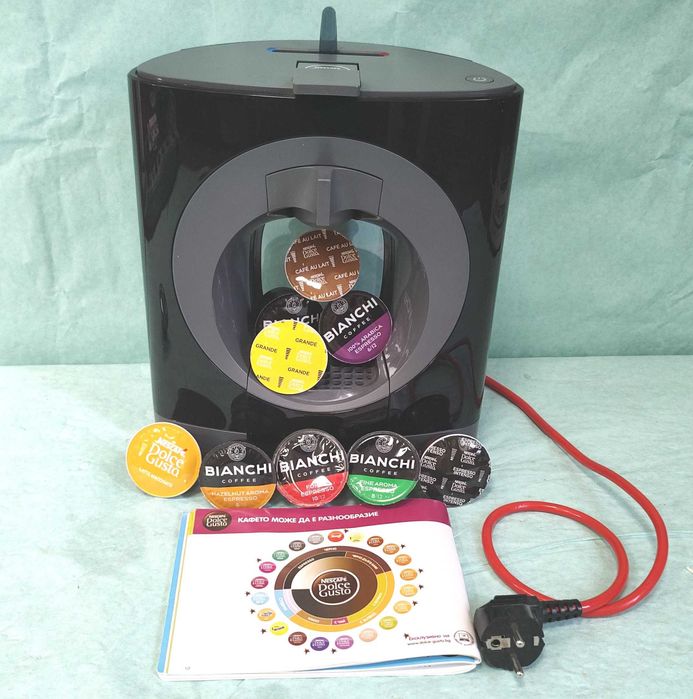 Кафемашина с гаранция 1 година NESCAFÉ® Krups Dolce Gusto OBLO.Black