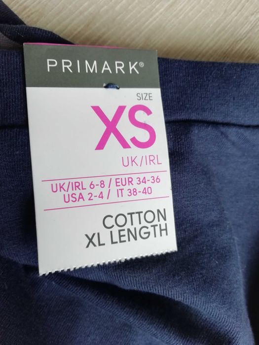 Дълъг клин-XS(чисто нов, син, тънък)